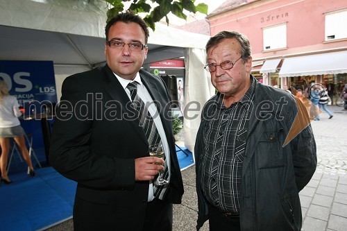 Boštjan Zagorac, nekdanji poslanec in mag. Jože Protner, Štajerska gospodarska zbornica Maribor