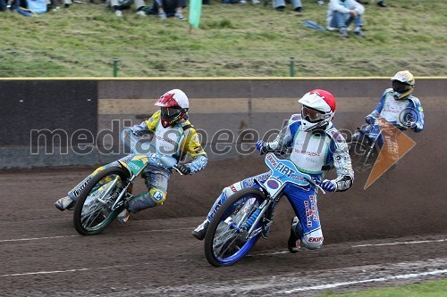 Peter Ljung (Švedska), Matej Žagar (Slovenija) in Jurica Pavlic (Hrvaška)