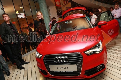 Petra Majdič, tekačica na smučeh in Audi A1