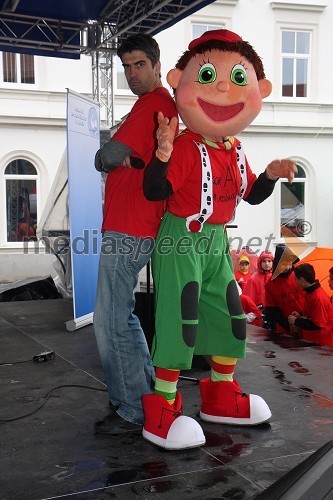 Bor Greiner, odgovorni urednik Radia City in Jakec Korakec