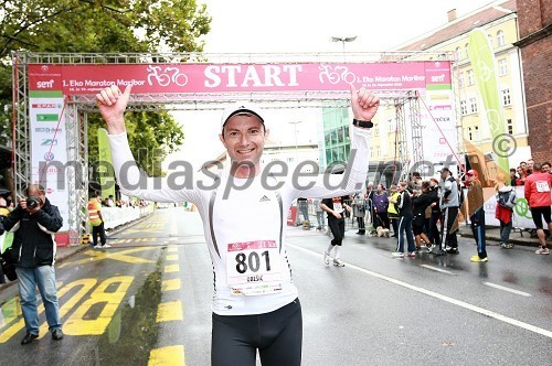 1. Eko maraton Maribor, tekaški maraton, reportaža