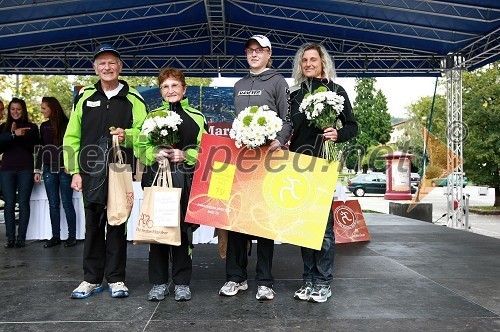 Polde Dolenc, maratonec (874), Lojzka Bratuša, veteranska svetovna prvakinja v gorskih tekih, ... in ...