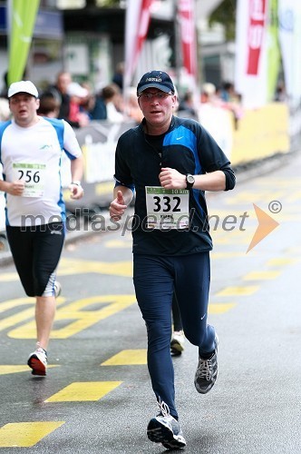 Boris Bergant, maratonec (256) in Matjaž Vrabič, maratonec (332)