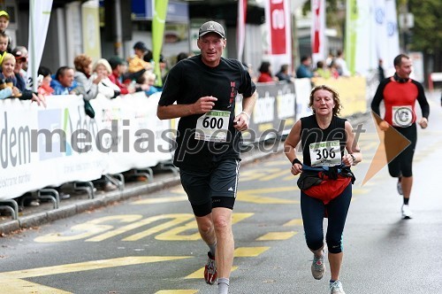 1. Eko maraton Maribor, tekaški maraton, tekači