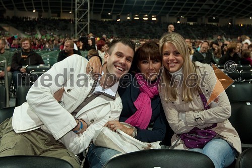 Sani Bečirovič, košarkaš, Simona Bečirovič in Nika Mlekuž