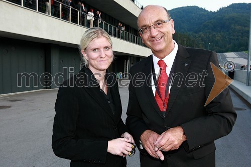 ... in Heinz Slesak, generalni direktor Porsche Slovenija d.o.o.