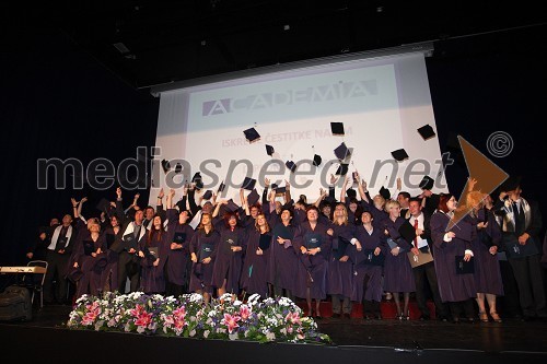 10. obletnica Višje strokovne šole Academia in svečana podelitev diplom