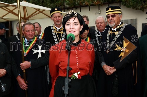 Ksenja Arbeiter, nova mariborska vinska kraljica