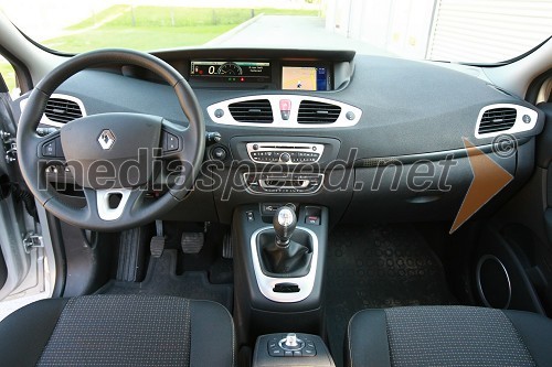 Renault Scenic DCI, notranjost