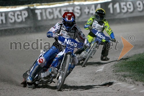 Nicki Pedersen (Danska) in Kenneth Bjerre (Danska)