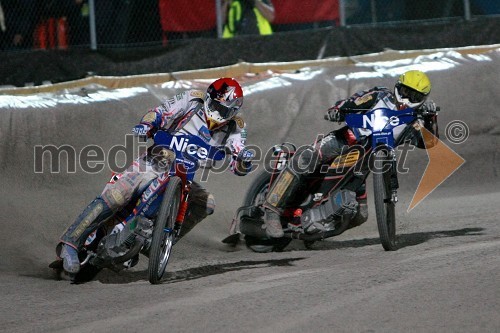 Jason Crump (Avstralija) in Andreas Jonsson (Švedska)