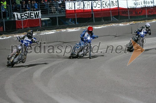 Hans Andersen (Danska), Friderik Lindgren (Švedska) in Chris Holder (Avstralija)