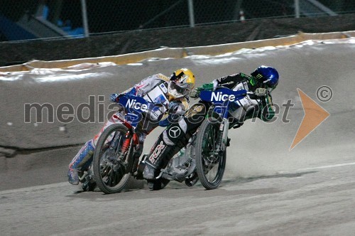 Jason Crump (Avstralija) in Greg Hancock (ZDA)