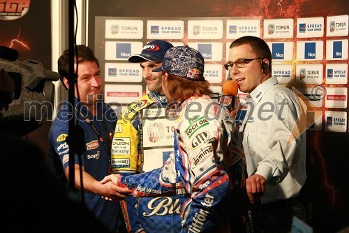 Tomasz Gollob (Poljska) in Jason Crump (Avstralija)