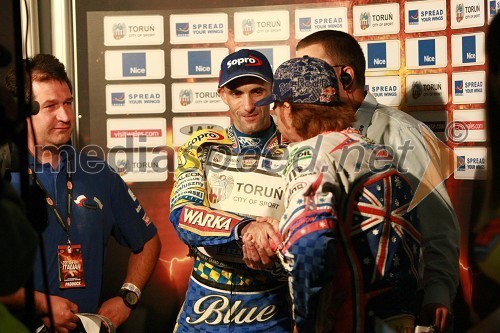 Tomasz Gollob (Poljska) in Jason Crump (Avstralija)