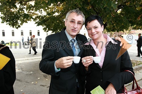 Wolfgang Haas, direktor Steirischer Hotelfachschulverein Tourismusschulen Bad Gleichenberg in dr. Tanja Angleitner Sagadin, vodja MIC Akademije kulinarike in turizma, VSGT Maribor