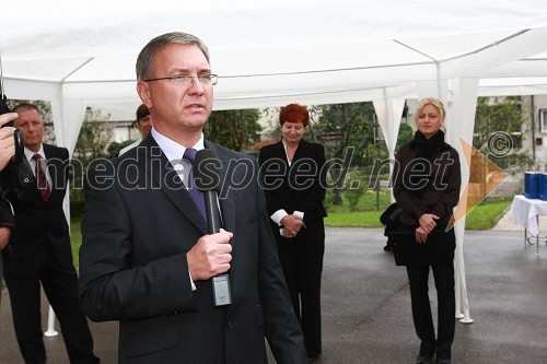 Matjaž Južnič, direktor podružnice Ljubljana Nove KBM