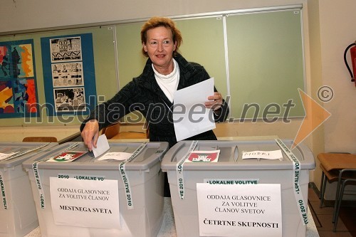 Zofija Mazej Kukovič, kandidatka za županjo Mestne občine Ljubljana