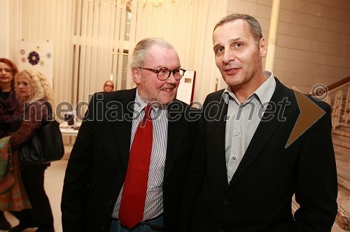 Ranko Novak in Danilo Rošker, direktor SNG Maribor