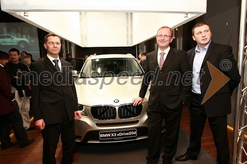 Predpremierna predstavitev novega BMW X3