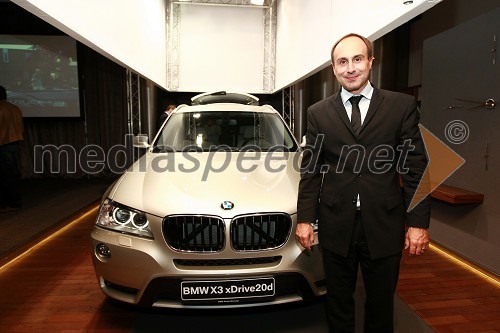 Uroš Seles, direktor in lastnik BMW Selmar
