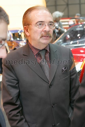 Patrick Le Quement, vodilni Renaltov oblikovalec in član uprave Renault