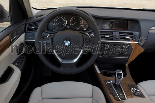 BMW X3, notranjost