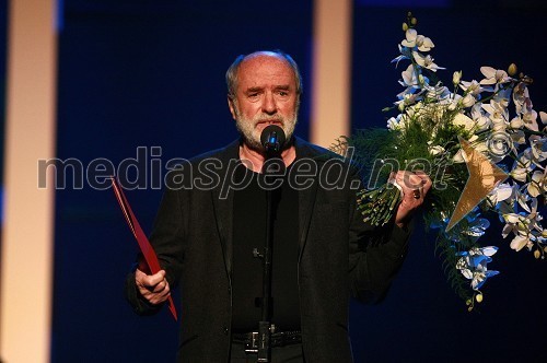 Janez Hočevar Rifle, igralec in dobitnik Borštnikovega prstana 2010