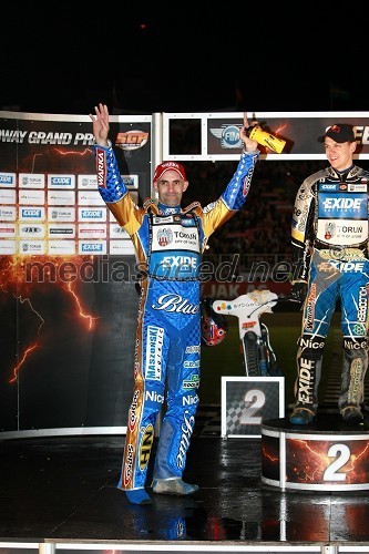 Tomasz Gollob (Poljska) in Jaroslaw Hampel (Poljska)