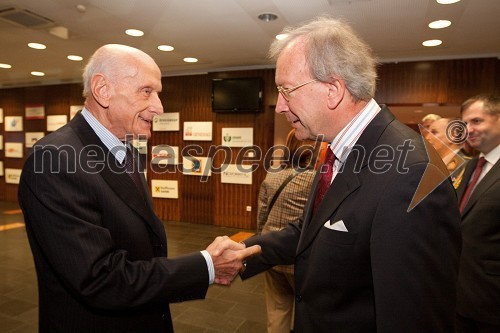 dipl. ing. arh. Sergej Pavlin in dr. Erwin Kubesch, veleposlanik Republike Avstrije v Sloveniji