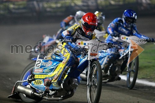 Tomasz Gollob (Poljska) in Friderik Lindgren (Švedska)