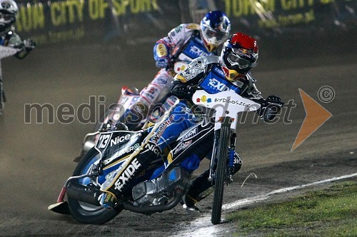 ..., Jason Crump (Australia) in Jaroslaw Hampel (Poljska)