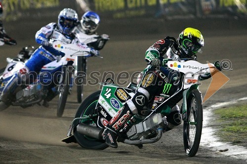 Nicki Pedersen (Danska) in Greg Hancock (ZDA)