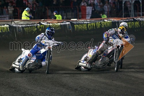 Nicki Pedersen (Danska) in Jason Crump (Australia)