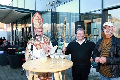 Jani Žilavec, Franc Kupljen, vinar in Branko Leskovar