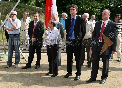 Dr. Milan Zver, minister za šolstvo in šport in Danilo Šef, direktor mariborskih Elektrarn