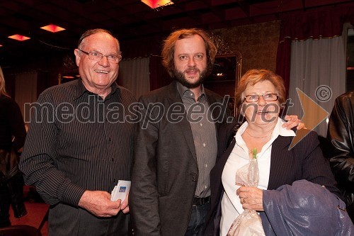 Sebastijan Horvat, režiser, oče Vlado in mama Jožica