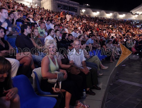 Občinstvo pripreditve Miss Slovenije 2006