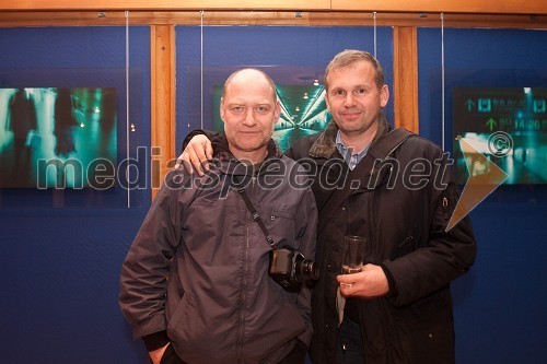 Miha Fras, fotograf in Borut Krajnc, fotograf