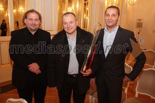 Darko Brlek, direktor Festivala Ljubljana, Franc Kangler, župan Mestne občine Maribor in Danilo Rošker, direktor SNG Maribor