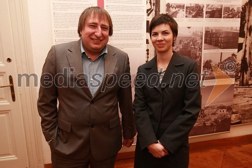 Gorazd Kos in Nika Grabeljšek, člana Sveta muzeja