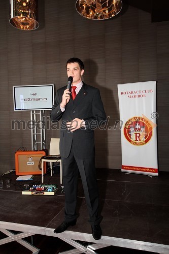 Mitja Šeško, predsednik Rotaract club Maribor