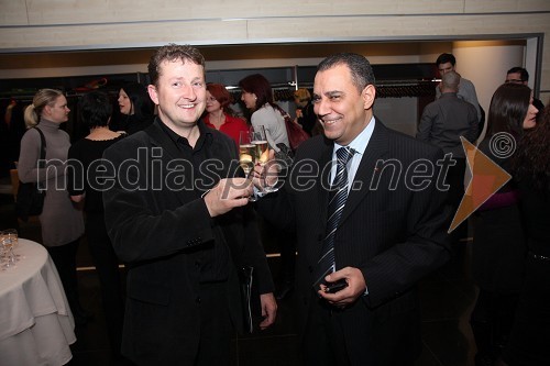 Danilo Steyer, vinogradništvo Steyer in Medhat Youssef, generalni direktor Austria Trend hotel