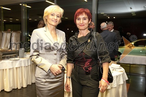 Zlata Tavčar, direktorica Tax-Fin-Lex in Daniela Brečko, Planet GV