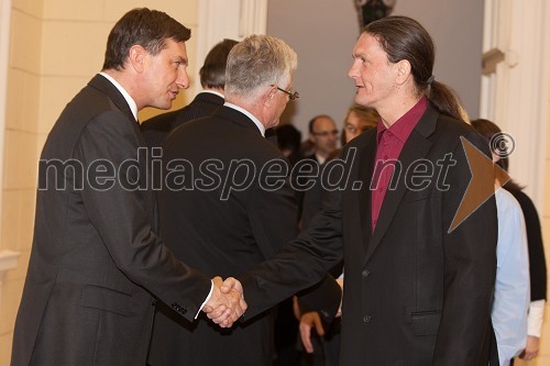 Borut Pahor, predsednik vlade Republike Slovenije in ...