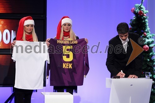 Polona Golob, Miss Alpe Adria 2010, Tjaša Nedelko, menekenka in Bor Greiner, voditelj