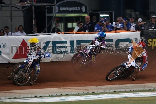 Hans Andersen (Danska), Scott Nicholls (VBR) in Jaroslaw Hampel (Poljska)