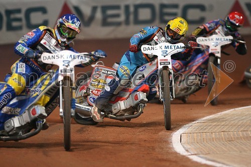 Andreas Jonsson (Švedska), Greg Hancock (ZDA) in Scott Nicholls (VBR)
