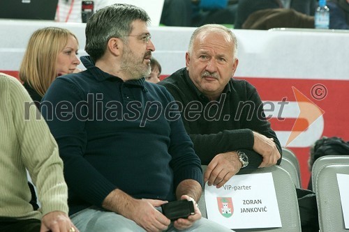 Roman Jakič, direktor Zavoda Tivoli in Drago Bandič, nekdanji diretor zavoda Tivoli