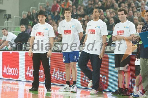 Zlatan Čordić - Zlatko, raper, Goran Vojnović, režiser, Jose, skupina Murat & Jose in Peter Mankoč, plavalec